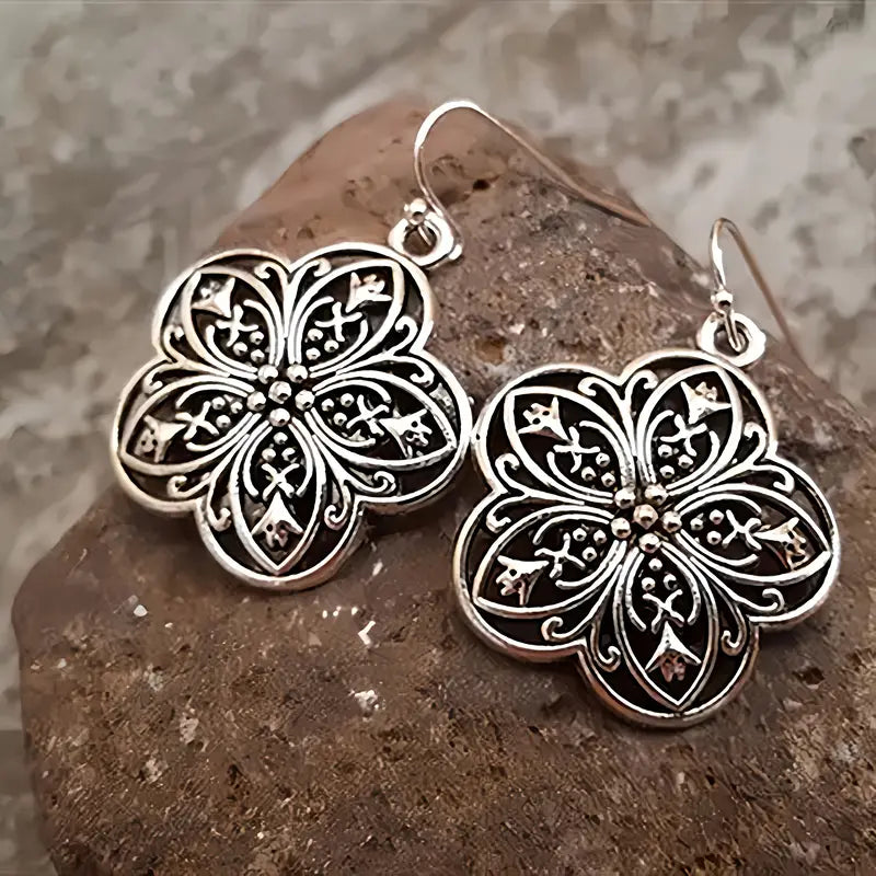Antique Flower Earrings