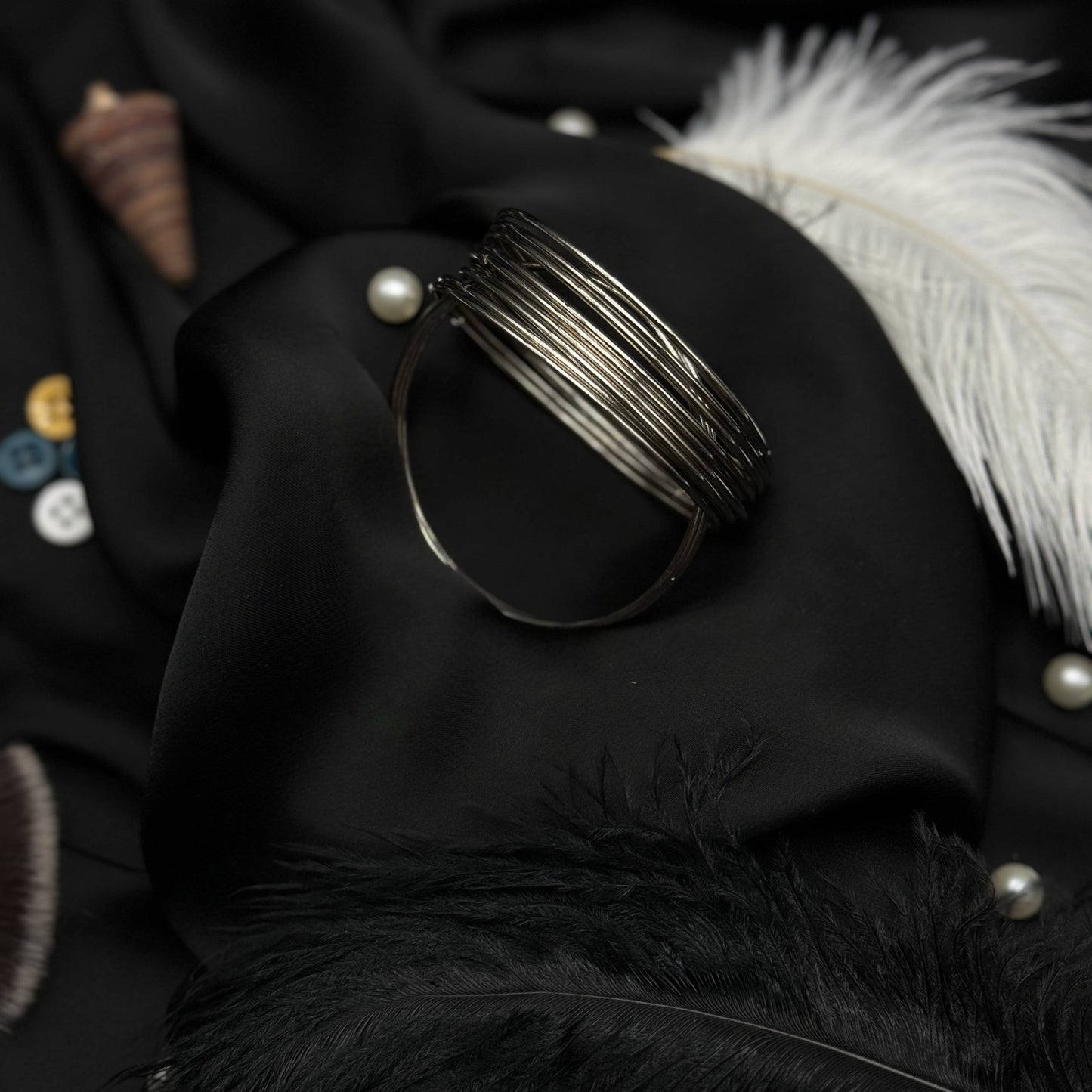 Silver Stack Bangles