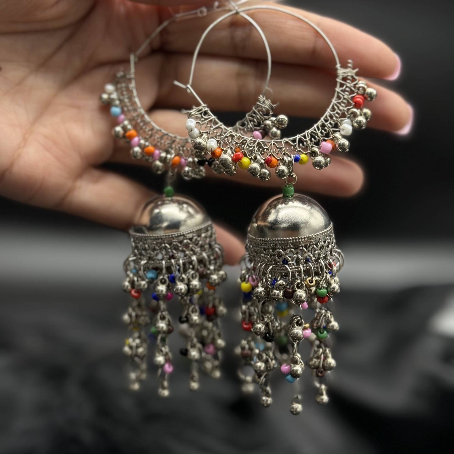 Minakari Jhumka