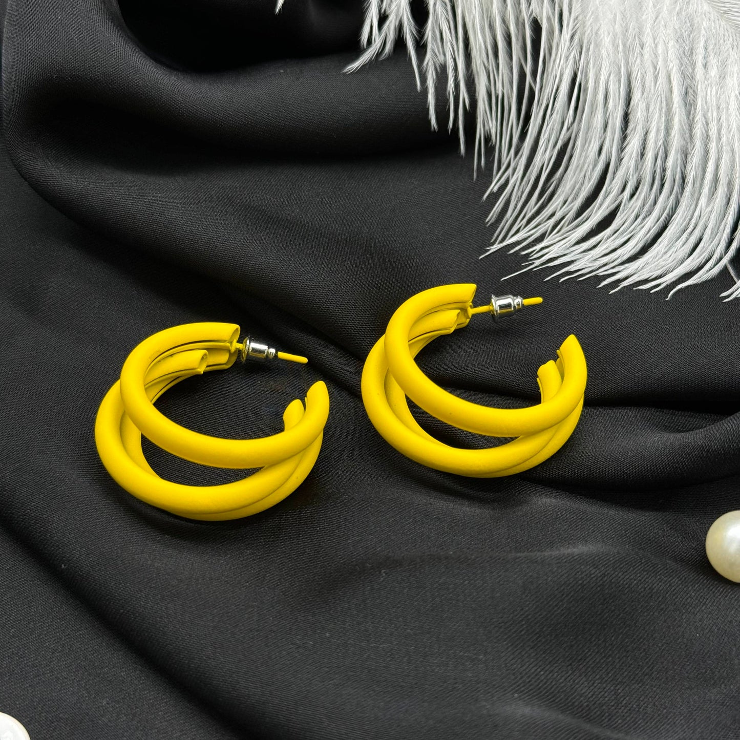Yellow Hoops