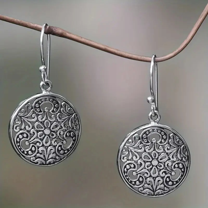 Antique Moon Earrings